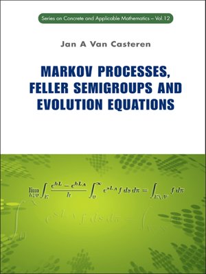 cover image of Markov Processes, Feller Semigroups and Evolution Equations